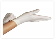 診療用手袋（グローブ）の写真
